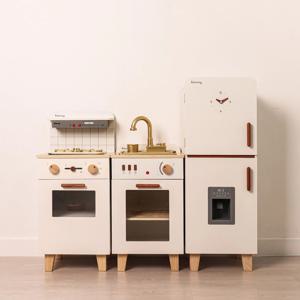 스노피아 우든 주방놀이 베이직 세트