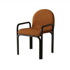 [해외] 미드센츄리 편한 식탁의자 인테리어 패브릭 식탁의자