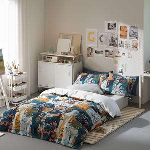 코지온 숙면 2in1 매트리스,원목 깔판 프레임 SS/Q 세트