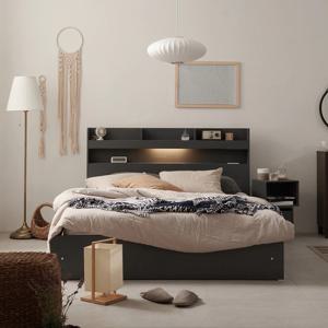 나봄 라피스 LED 수납침대 매트포함(SS/Q/K)_D