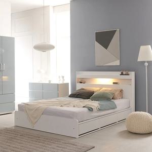 나봄 아너스 LED 수납침대 SS/Q(매트포함)_D