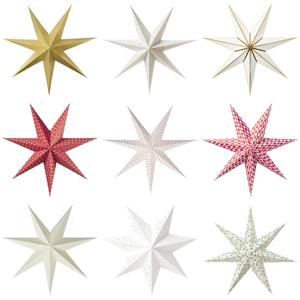 스트롤라 전등갓 크리스마스조명 별 12종 3size (재고보유)