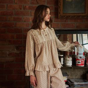 에린 긴팔 투피스 베이지 (21수)