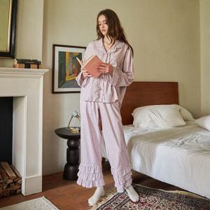 베르샤 긴팔 여성페어 라벤더 (21수)