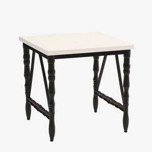 퓨리 모던 사각 카페 테이블 1인용 2인용 원룸 공간활용 티 식탁 750