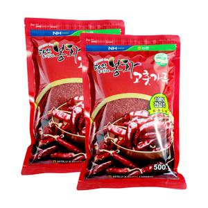 25년 국산 건고추 파인토피아봉화고춧가루 골드 매운맛 1kg (500gx2팩)