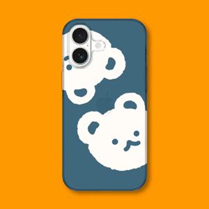 율율 러블리베어 투명 젤리케이스(전기종)