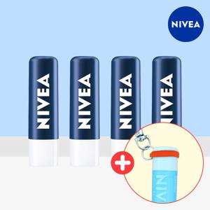 립케어 립밤 입술틀때 입술보호 포맨 액티브케어 4.8g*4개+키링