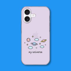 동지 나의 우주 투명 젤리케이스(전기종)