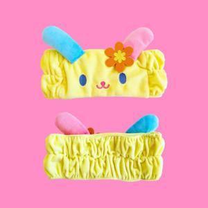 산리오 우사하나 헤어밴드 세안 세수 샤워 세안용 밴드 머리띠