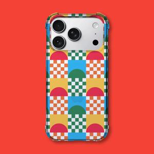 아칸 밍에르스튜디오 키치 체스보드 쉴드방탄케이스(전기종)