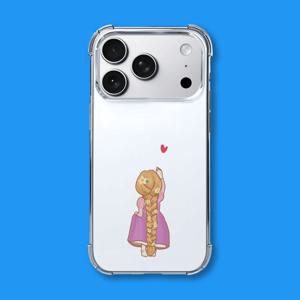 아칸 러브리 라푼젤 쉴드방탄케이스(전기종)