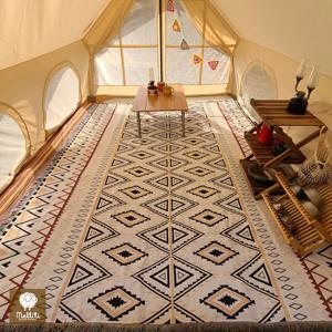 네추럴리즘 캠핑카페트 XXL 캠핑매트 블랭킷 5인용매트커버 에어박스커버