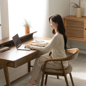 콜린 원목책상 컴퓨터책상 1500
