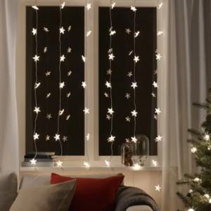 스트롤라 LED 48등 커튼형 크리스마스 조명 전구