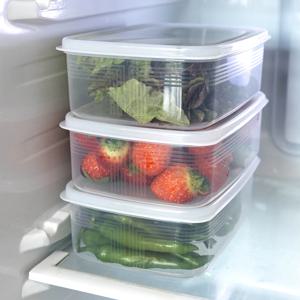 플라스틱 반찬통 W (1.3L) 3개 냉장고 정리용기