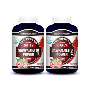 캐나다 데일리 쏘팔메토 파워 6개월분-2병