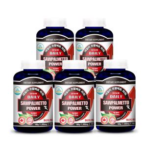 캐나다 데일리 쏘팔메토 파워 6개월분-5병