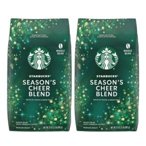 [해외] 시즌스 치어 블렌드 커피 미디엄 로스트 원두커피 907g x 2개
