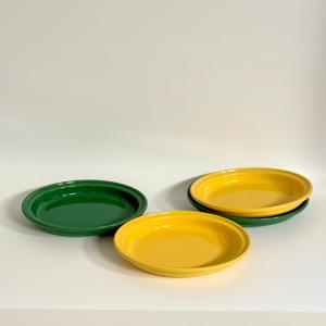 모테이아 도자기 원형접시 컬러 플레이트 브런치 디저트 카레 샐러드볼 2color