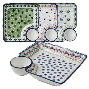 폴라브 만두접시 4P 나눔접시 초밥접시 앞접시 플레이팅