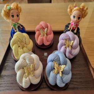 명주실 돌잡이 용품 셀프 돌상 100일상 명주 BB0333