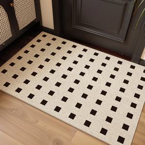 모던 스퀘어 잘라쓰는 현관 코일매트 60x90/80x120