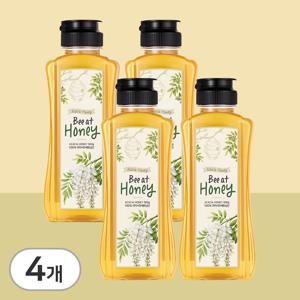 비엣꿀 천연 자연벌꿀 100% 아카시아꿀 500gx4개