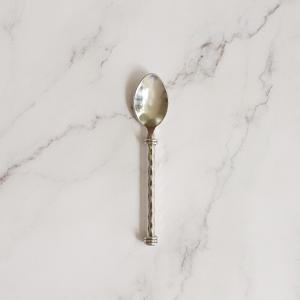 태국 핸드메이드 크리스탈 크라운 커트러리 디저트 스푼