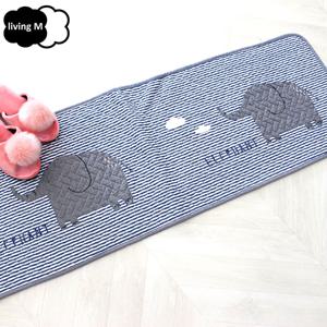 헤링본 퀼팅 롱매트 엘리펀트/주방매트/욕실/발매트