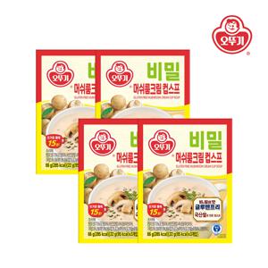 비밀 머쉬룸크림컵스프(22g*3)*4개