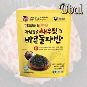 국내산 돌김으로 만든 돌자반35g 광천토굴새우젓 (외11종)