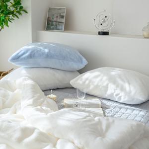 밍크극세사 라지킹 겨울침구 차렵이불 침대패드 세트