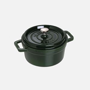 원형 꼬꼬떼 냄비 20cm 바질그린 ST102085