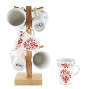 쯔비벨무스터 Blue&Red 트리머그 6p세트