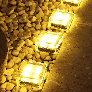 태양광 태양열 야외 계단등 정원등 카페 현관 LED 조명 2sizes