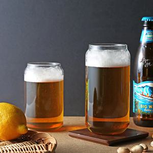 티도요 비어캔 내열 유리컵(2size)