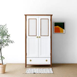 엘리 A형 입본장롱 : 이불장 허니화이트