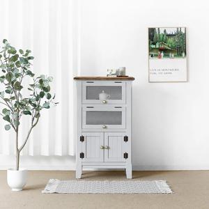 리움 D형 장식장 : 라이트그레이