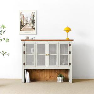 리움 A형 아일랜드식탁/테이블 : 상부장 몽블랑레몬