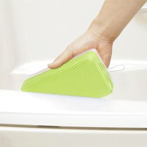 극세사 화장실 욕실 세면대 욕조 거울 청소 양면 수세미 스펀지 S-213