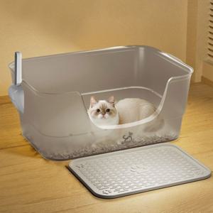 대용량 반투명 젤리 모래발판 화장실