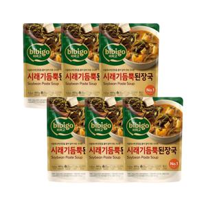 비비고 시래기 듬뿍 된장국 460g x6개