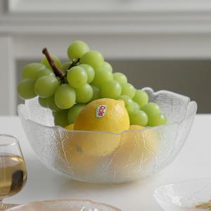 빈티지 루미낙 리프 시리즈 샐러드볼23cm 내열 유리볼 화채볼 글라스 플레이트