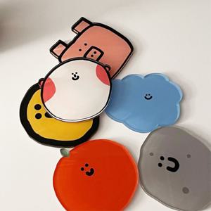 카페소품 아크릴 컵받침 티코스터 6종세트