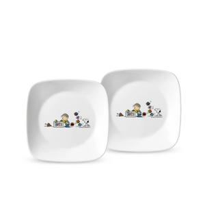 스누피더홈 사각소접시 2P