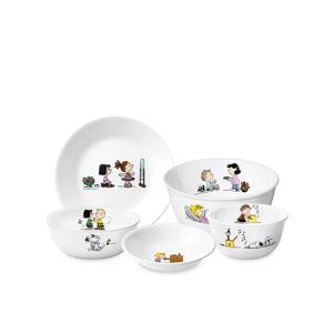 스누피더홈 한국형 1인 5P 원형 면기홈세트