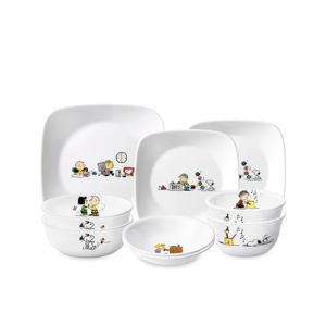 스누피더홈 한국형 2인 9P 사각 홈세트