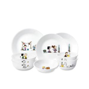 스누피더홈 한국형 2인 9P 원형 홈세트