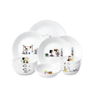 스누피더홈 한국형 2인 10P 원형 홈세트